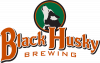 BlackHuskyBrewingLogo_thm Black Husky Brewing logo showing a wolf silhouette inside a circle above the company name.